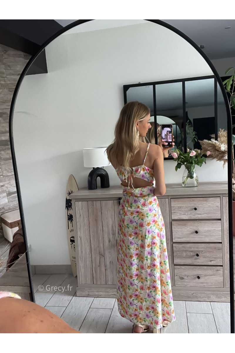 robe longue fleurie bridgeront house of cb grecy mode tendance look été 2024