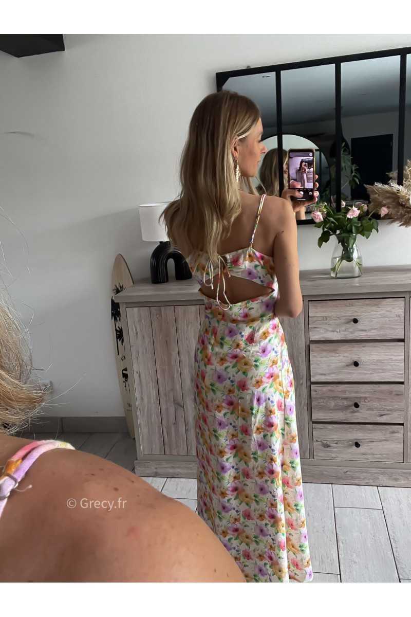 robe longue fleurie bridgeront house of cb grecy mode tendance look été 2024