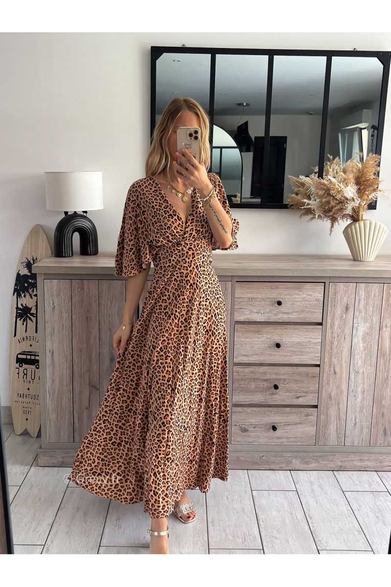 Robe longue look best sale