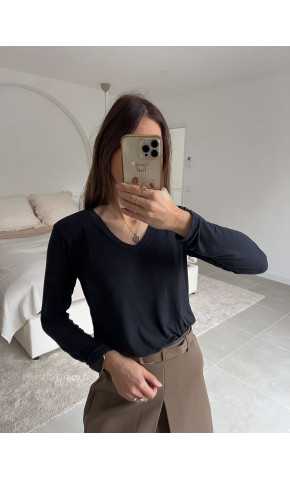 Sous pull cachemire noir