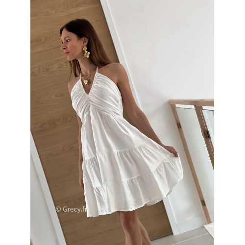 Robe fluide blanche
