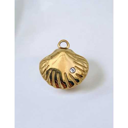 Charm coquillage strass