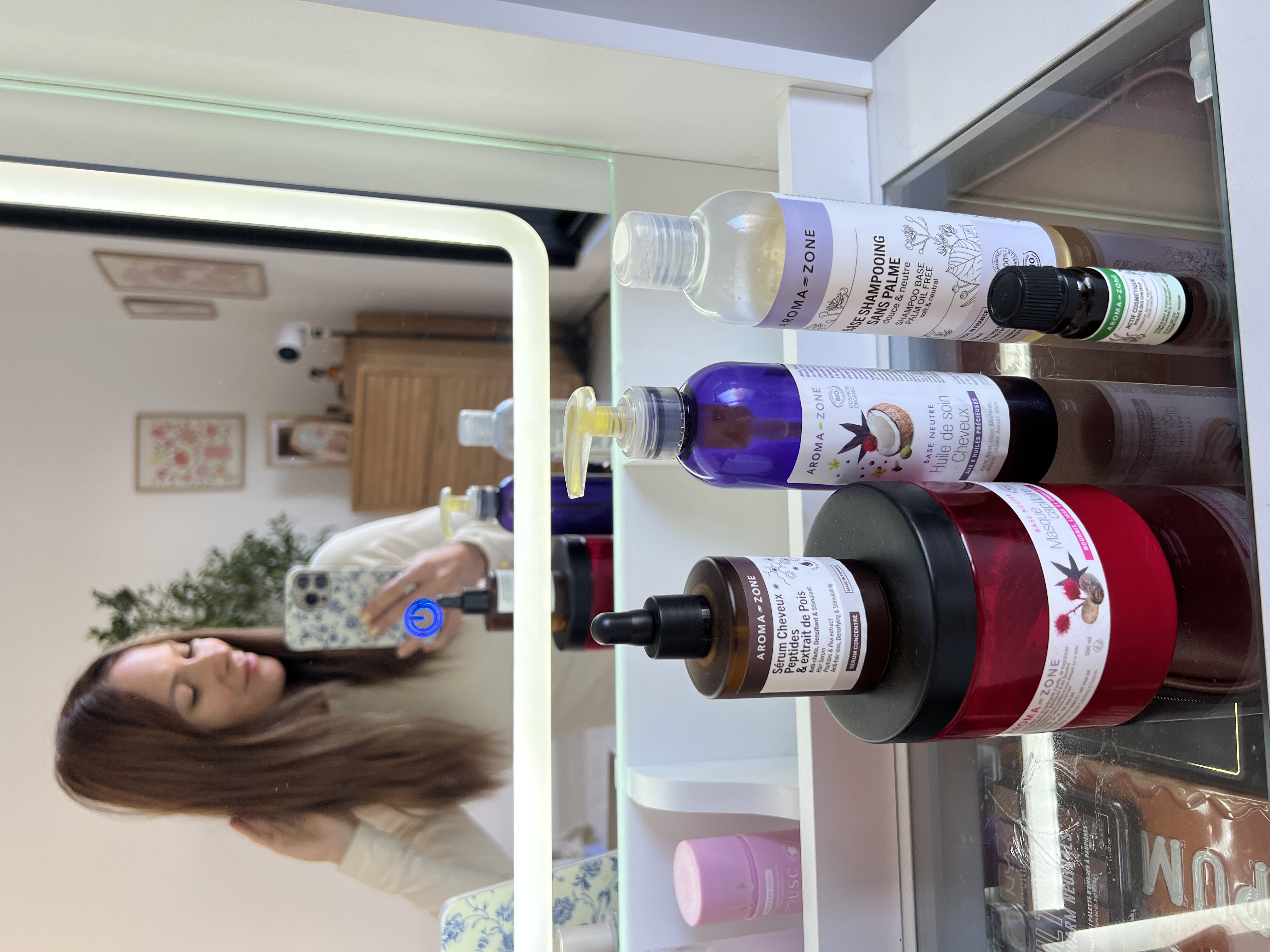 cheveux aroma-zone produits