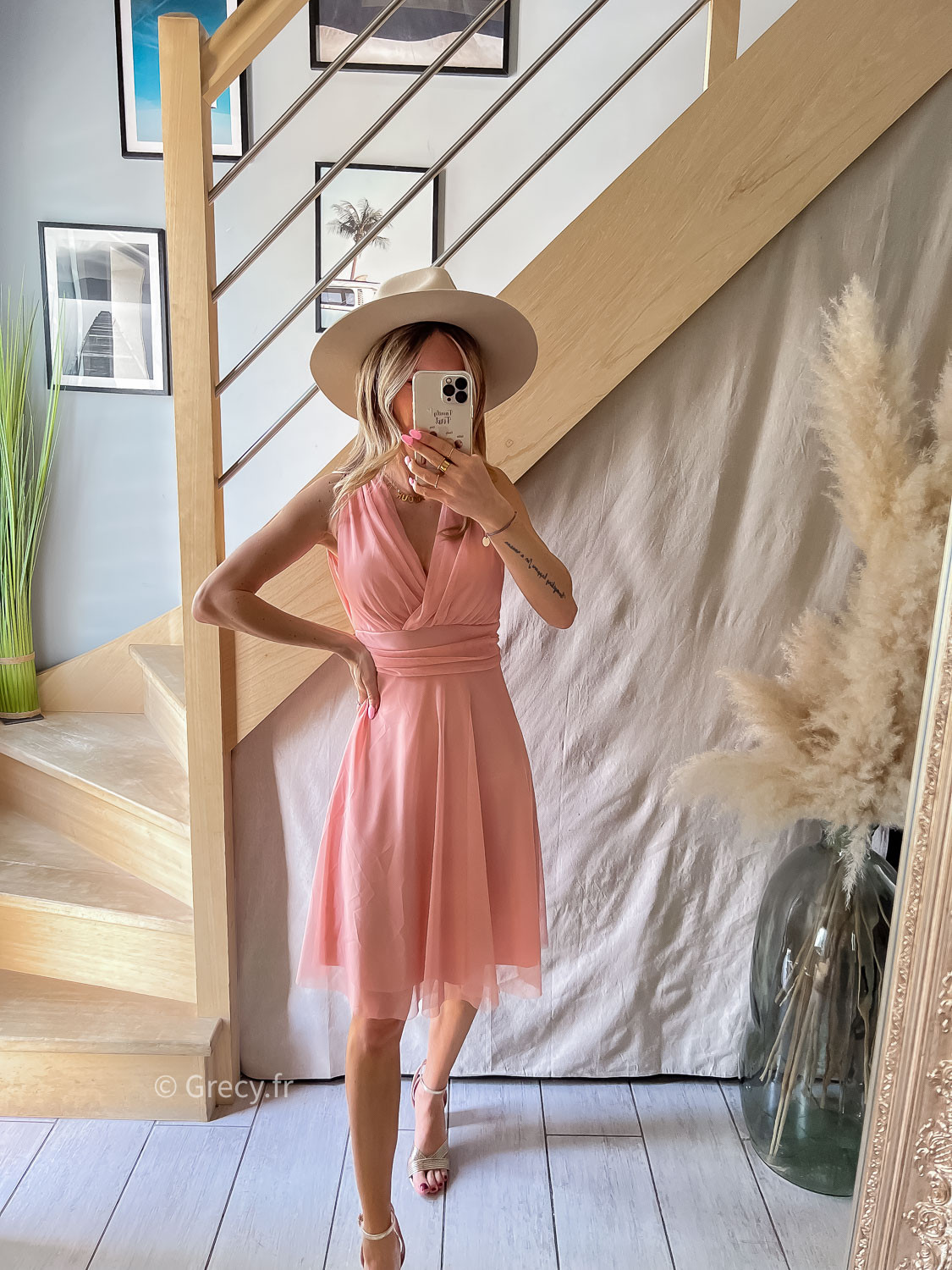 Dessus de robe en voile transparent 2025