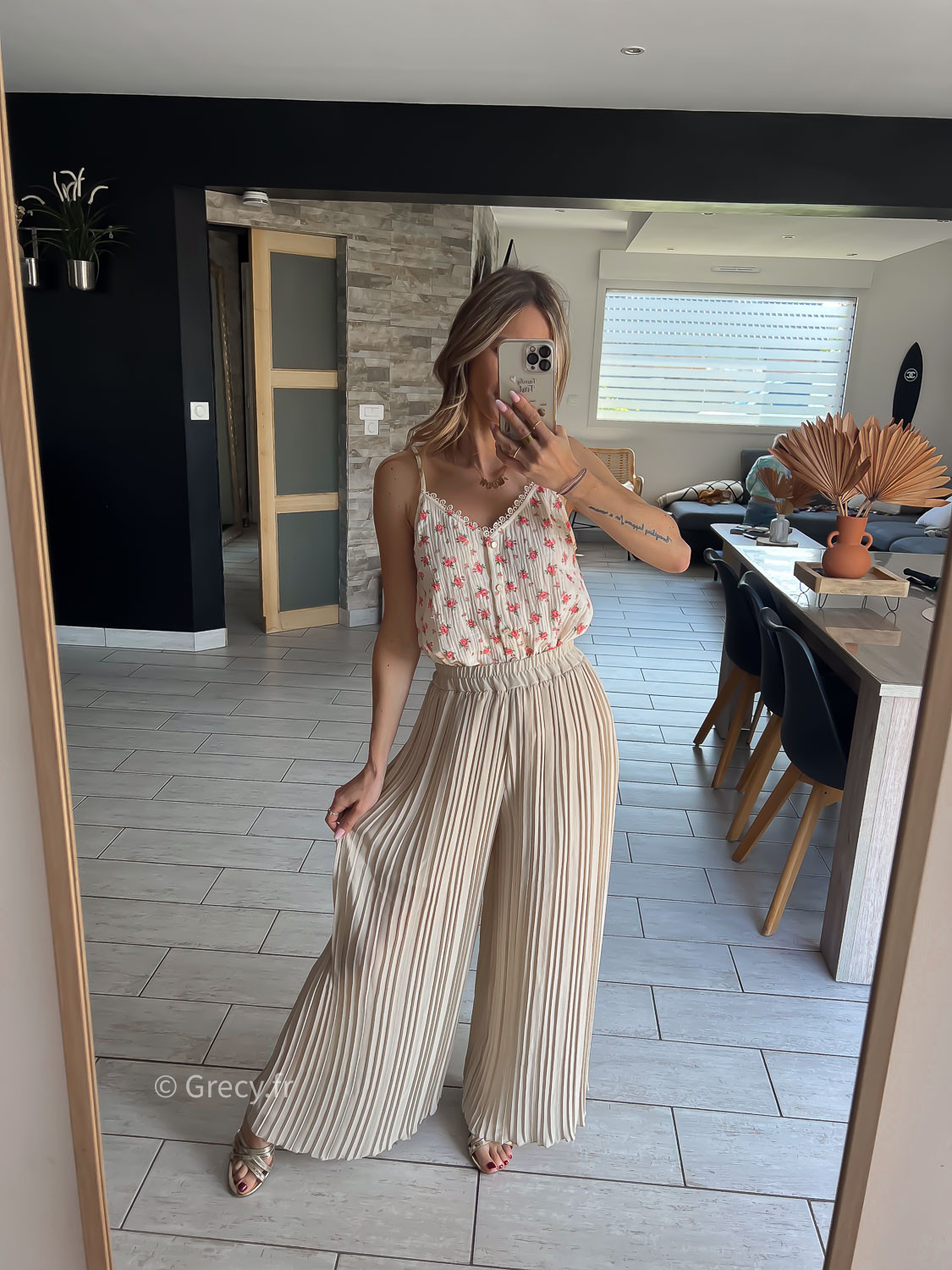 Pantalon fluide 2025 femme habillé