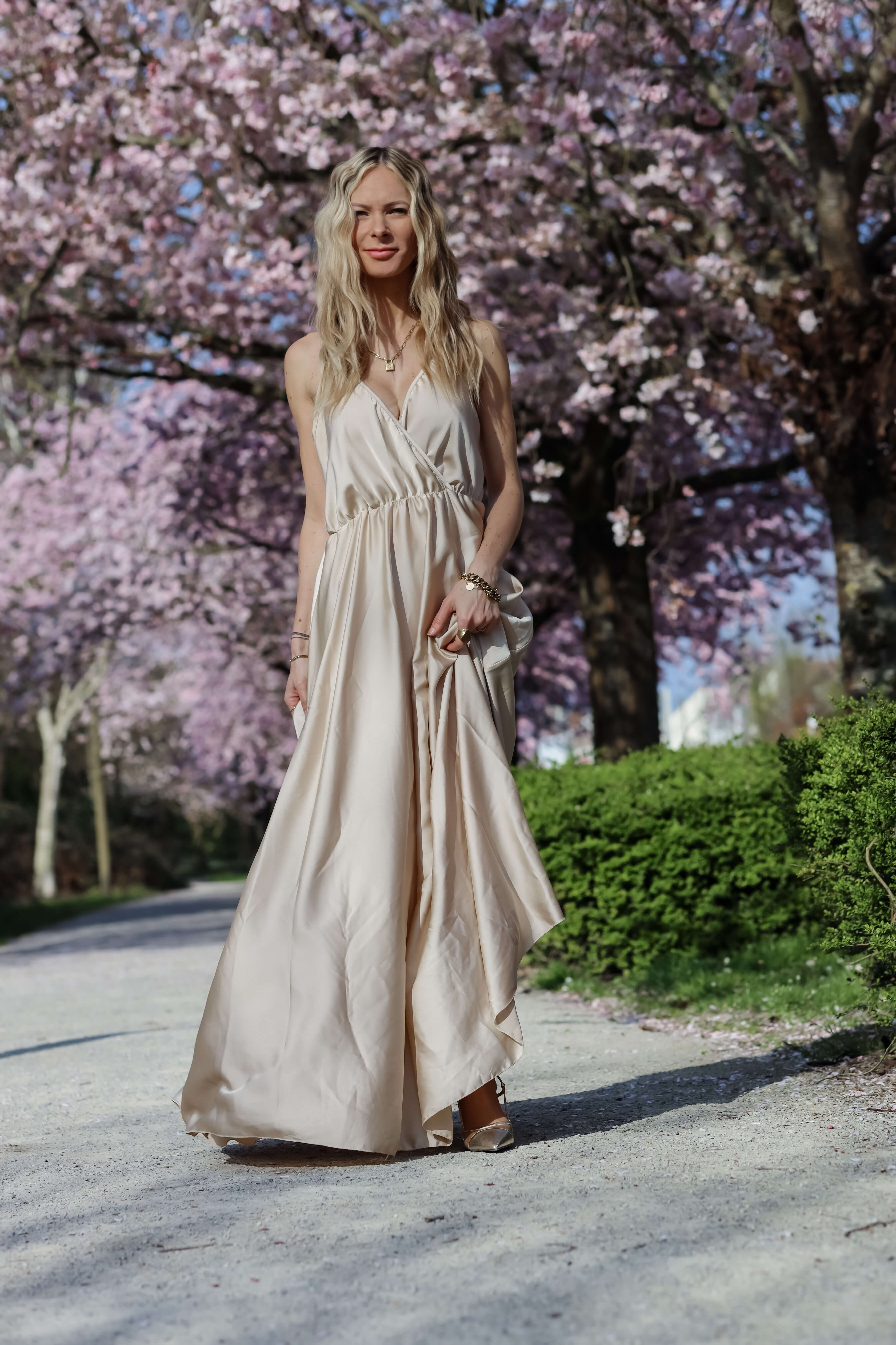 Robe cheap champagne chic