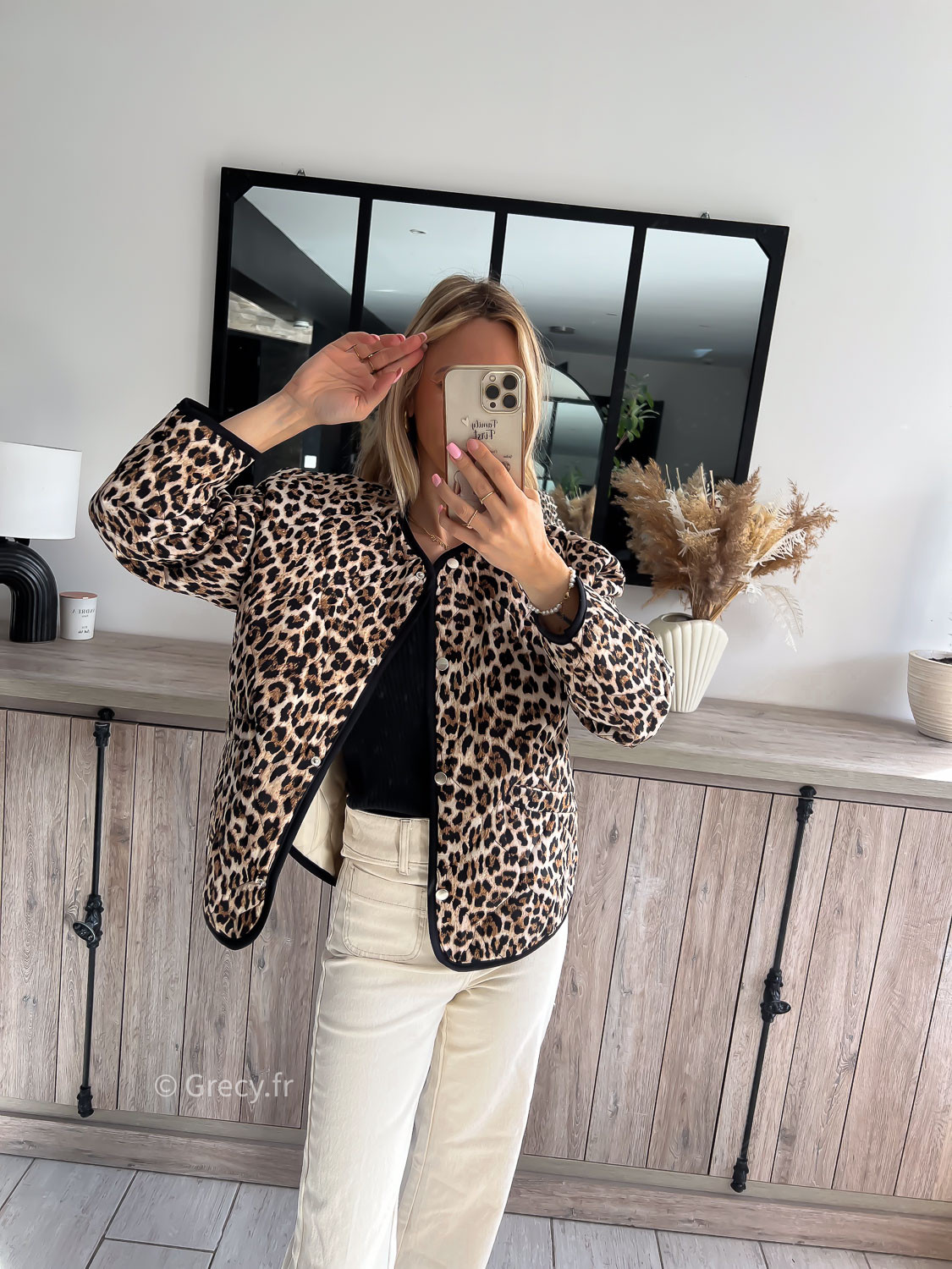Veste léopard deals