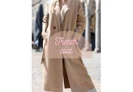 Trench coat : must have !